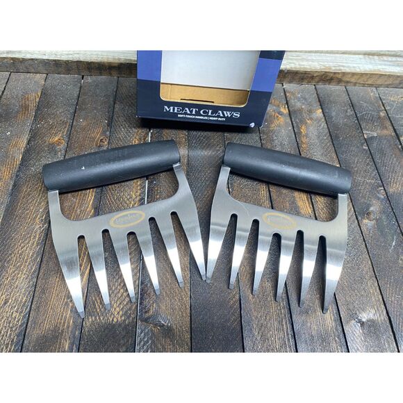 Louisiana Grills Meat Claws 2-Piece Stainless Steel Heavy Duty Set - Picture 1 of 6